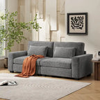 Sofá biplaza tapizado Cozy Duo de 3 asientos