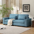 Sofá biplaza tapizado Cozy Duo de 3 asientos