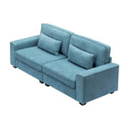Sofá biplaza tapizado Cozy Duo de 3 asientos