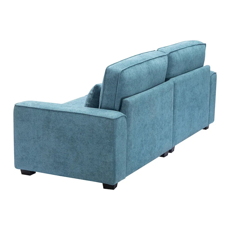 Sofá biplaza tapizado Cozy Duo de 3 asientos