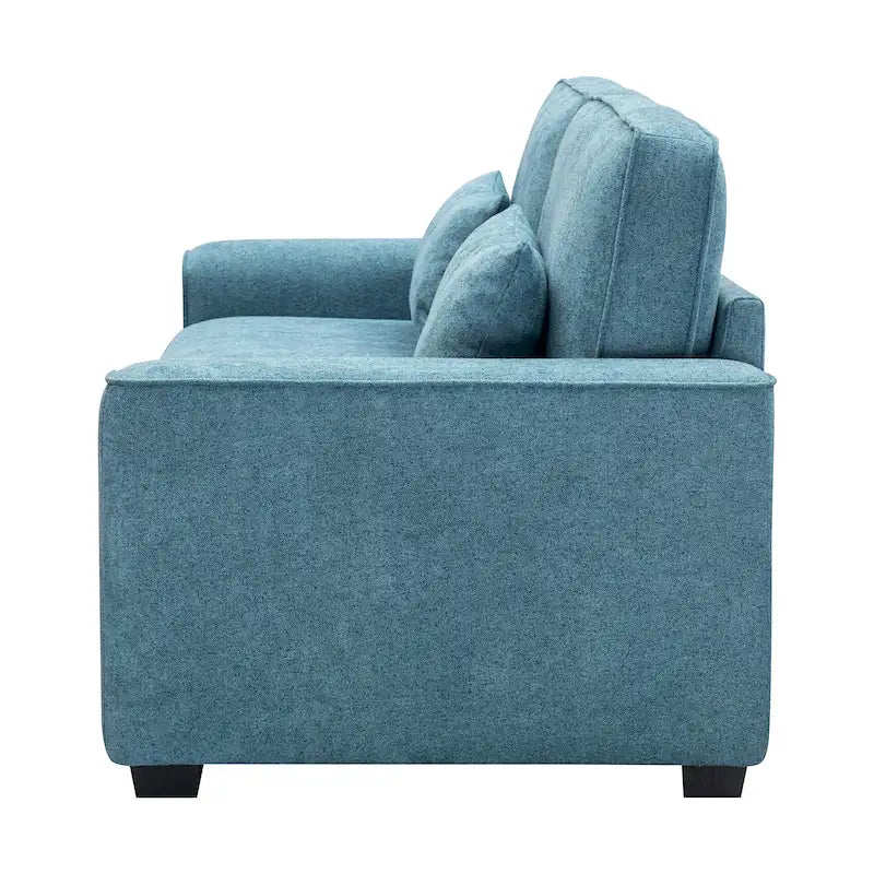 Sofá biplaza tapizado Cozy Duo de 3 asientos