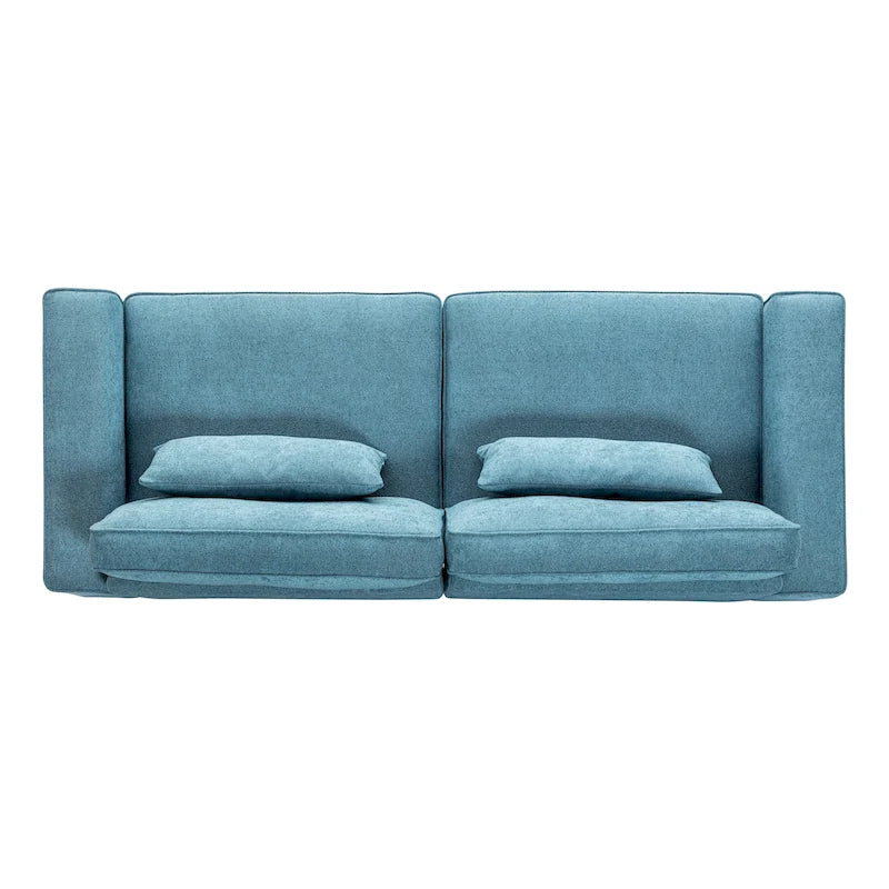 Sofá biplaza tapizado Cozy Duo de 3 asientos