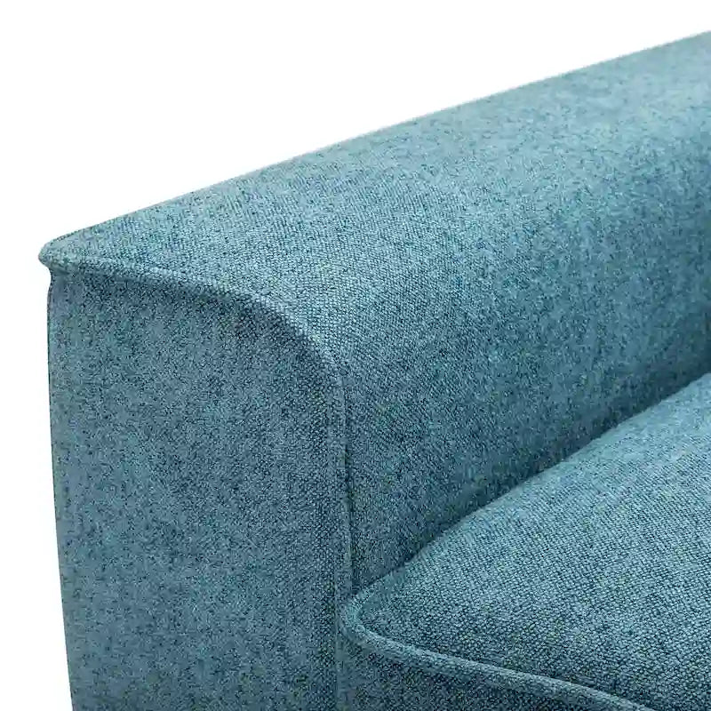 Sofá biplaza tapizado Cozy Duo de 3 asientos
