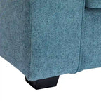 Sofá biplaza tapizado Cozy Duo de 3 asientos