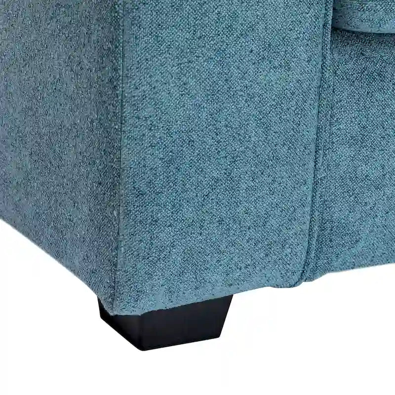 Sofá biplaza tapizado Cozy Duo de 3 asientos