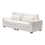 Sofá biplaza tapizado Cozy Duo de 3 asientos