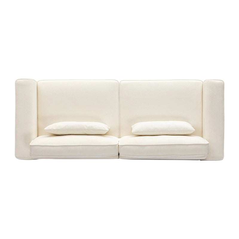 Sofá biplaza tapizado Cozy Duo de 3 asientos