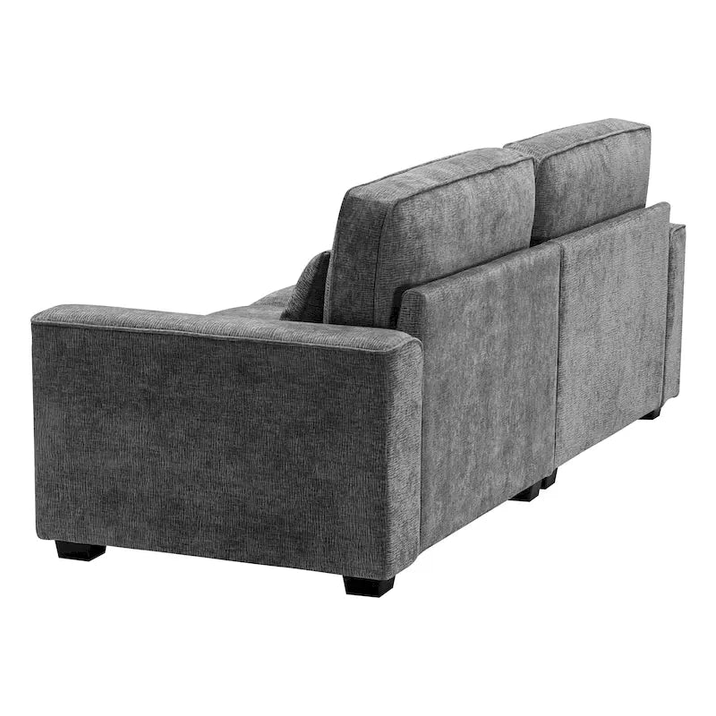 Sofá biplaza tapizado Cozy Duo de 3 asientos