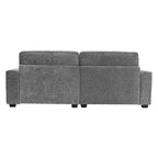 Sofá biplaza tapizado Cozy Duo de 3 asientos
