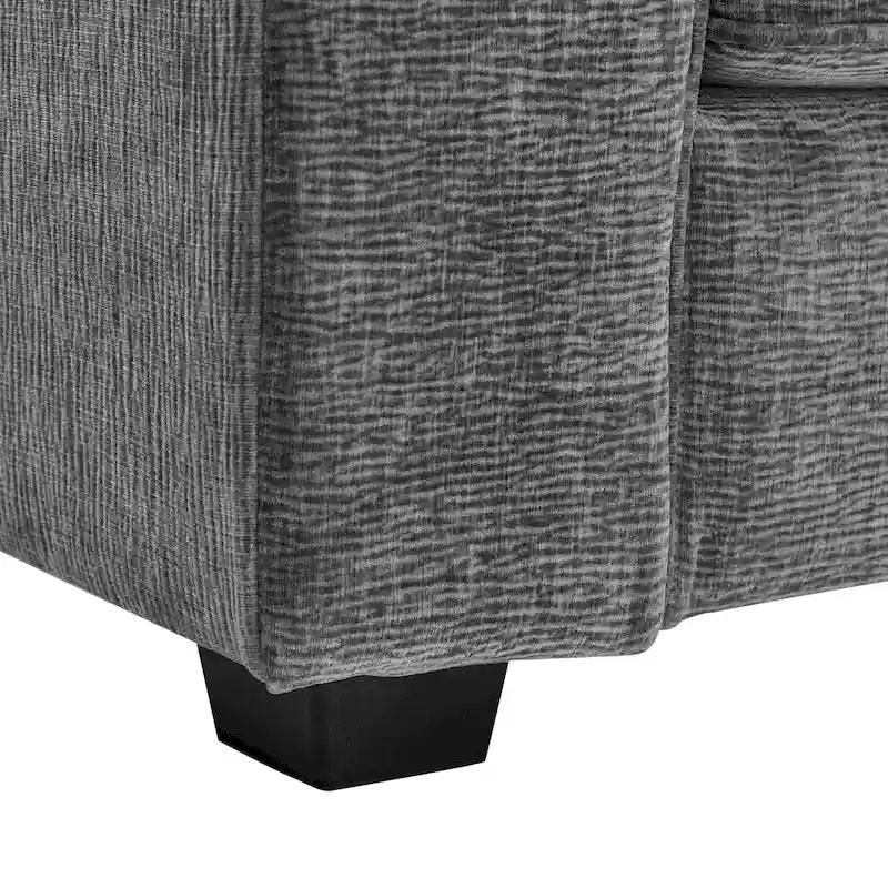 Sofá biplaza tapizado Cozy Duo de 3 asientos