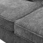 Sofá biplaza tapizado Cozy Duo de 3 asientos