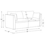 Sofá seccional reclinable eléctrico