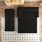 Sofá Cama Queen de 66 pulgadas con Sofá Convertible 3 en 1 y Almacenamiento Lateral