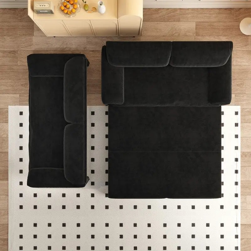 Sofá Cama Queen de 66 pulgadas con Sofá Convertible 3 en 1 y Almacenamiento Lateral