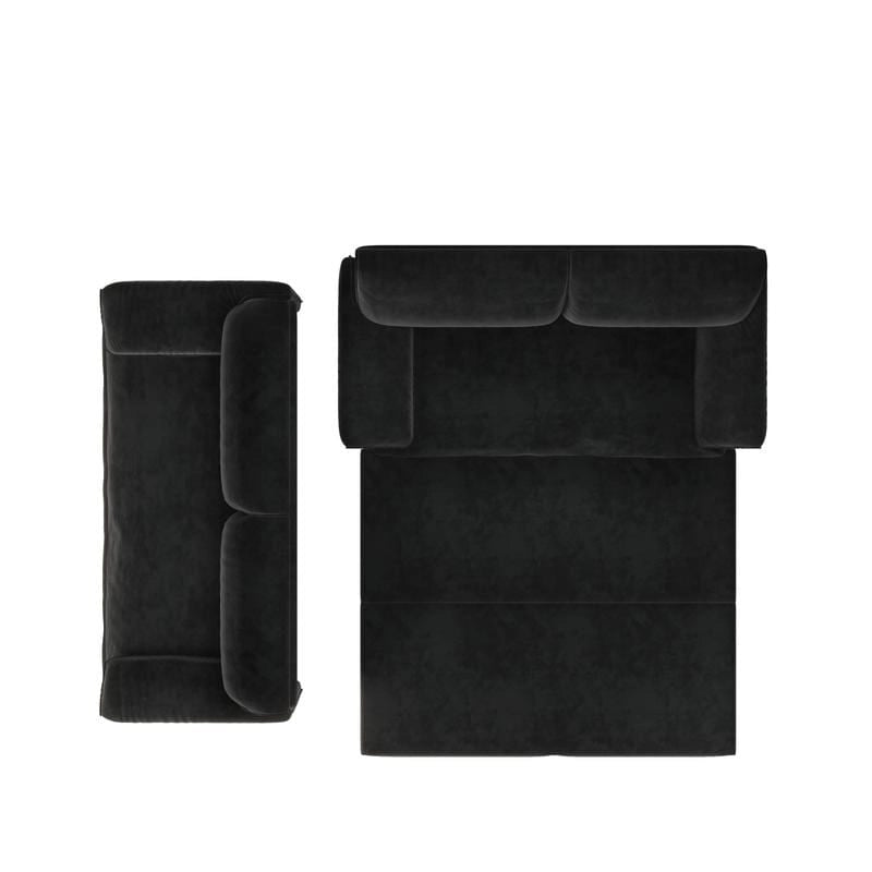 Sofá Cama Queen de 66 pulgadas con Sofá Convertible 3 en 1 y Almacenamiento Lateral