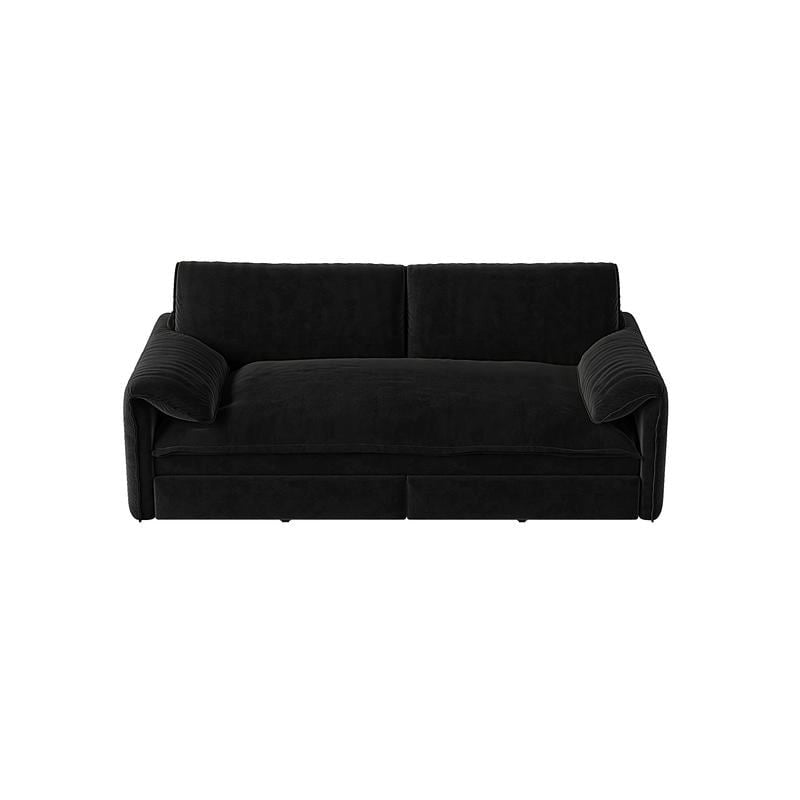 Sofá Cama Queen de 66 pulgadas con Sofá Convertible 3 en 1 y Almacenamiento Lateral