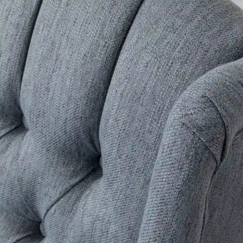 Sillón reclinable giratorio tapizado contemporáneo con orejero