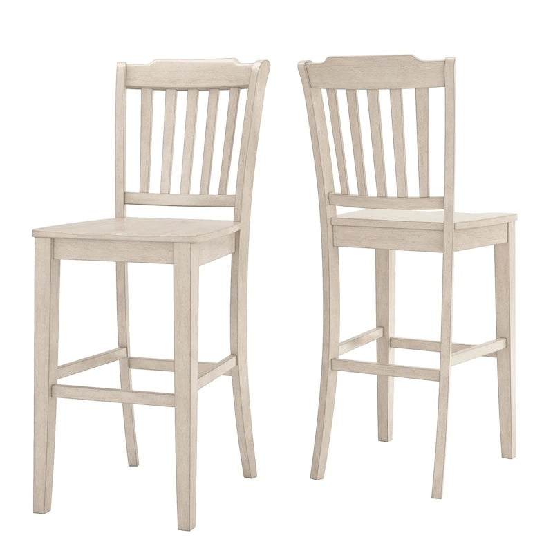 Sillas Eleanor de Respaldo de Listones Altura Barra