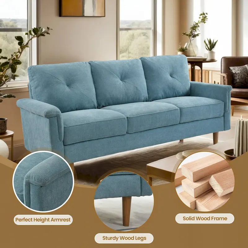 Base de cama tapizada con plataforma