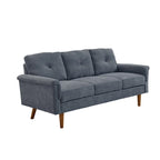 Base de cama tapizada con plataforma
