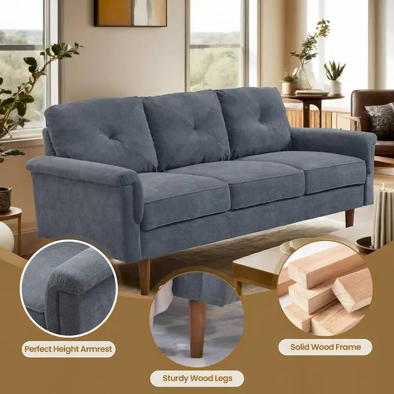 Base de cama tapizada con plataforma