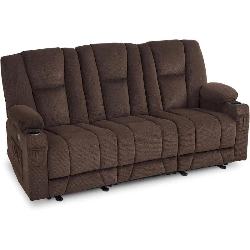 Sofá Reclinable Eléctrico con Masaje y Calefacción Lumbar