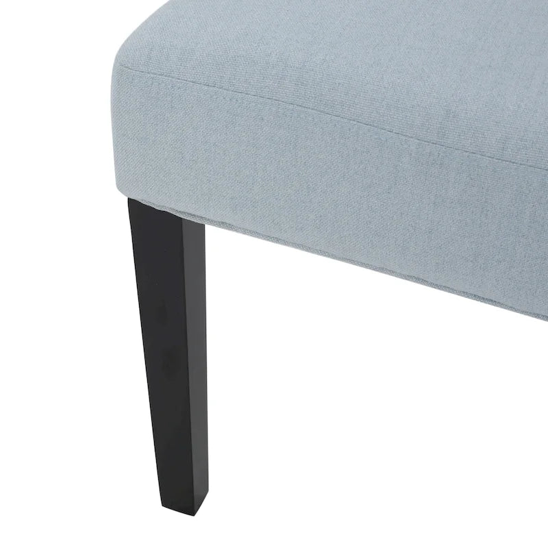 Sillas de comedor Hayden modernas con tapizado capitoné