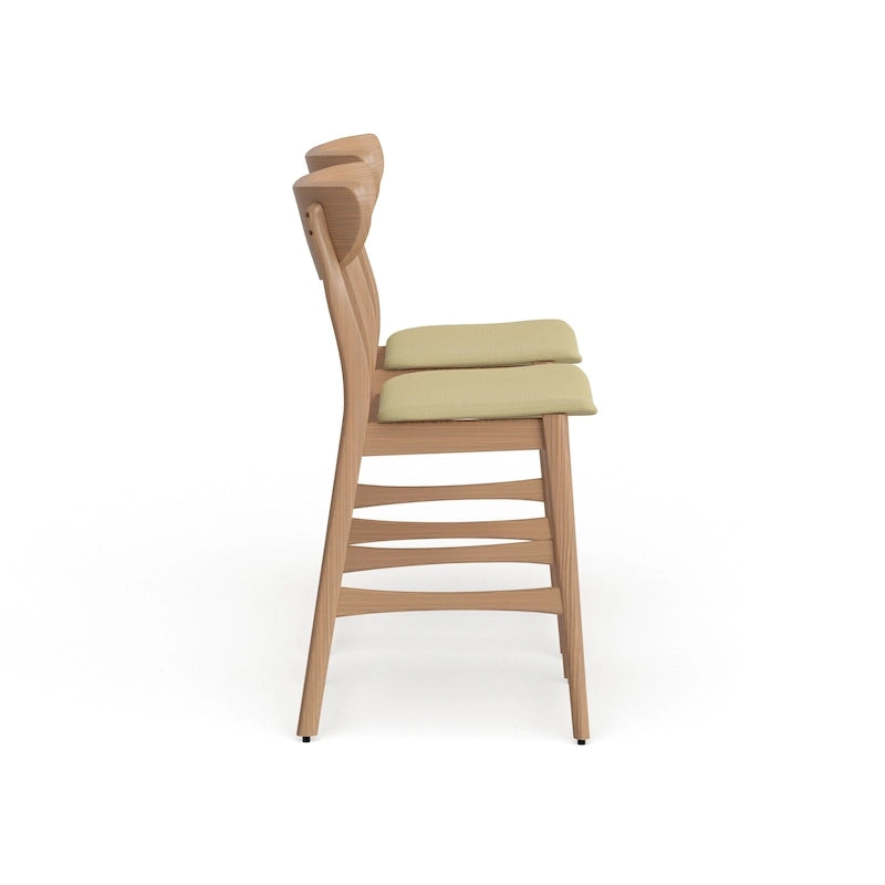 Taburete de madera de 24 pulgadas para mostrador