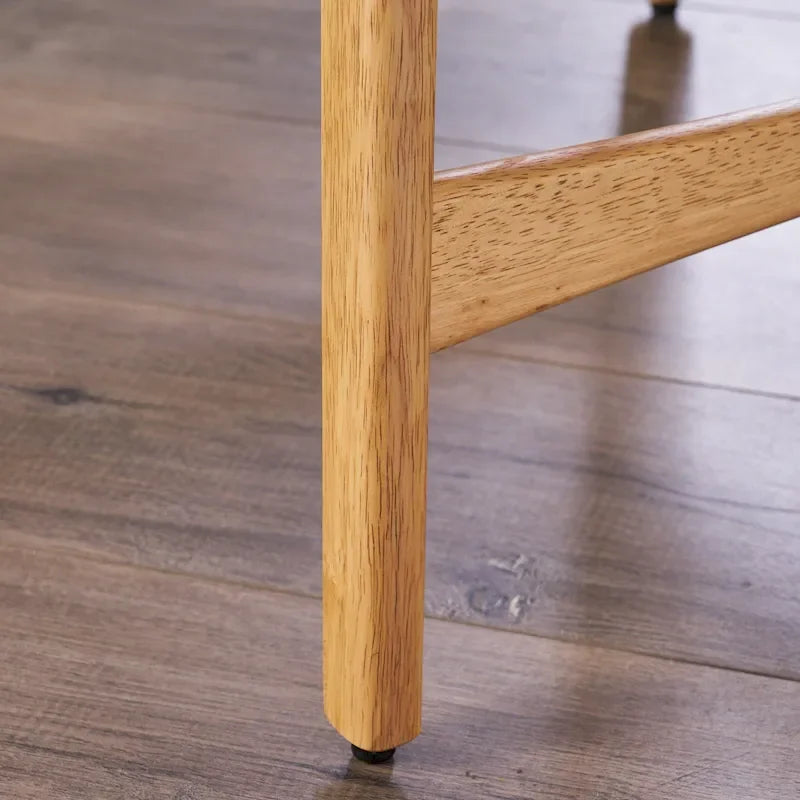 Taburete de madera de 24 pulgadas para mostrador