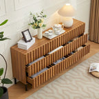 Gabinete Organizador de Dormitorio con Cajones - Cómoda de Almacenamiento de 9 Cajones