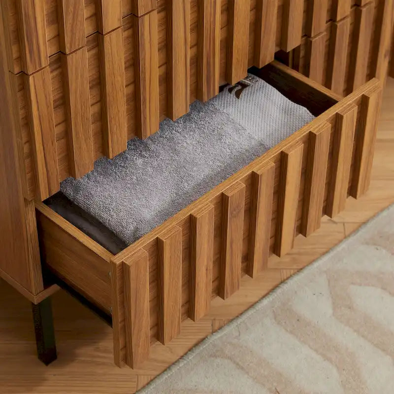 Gabinete Organizador de Dormitorio con Cajones - Cómoda de Almacenamiento de 9 Cajones