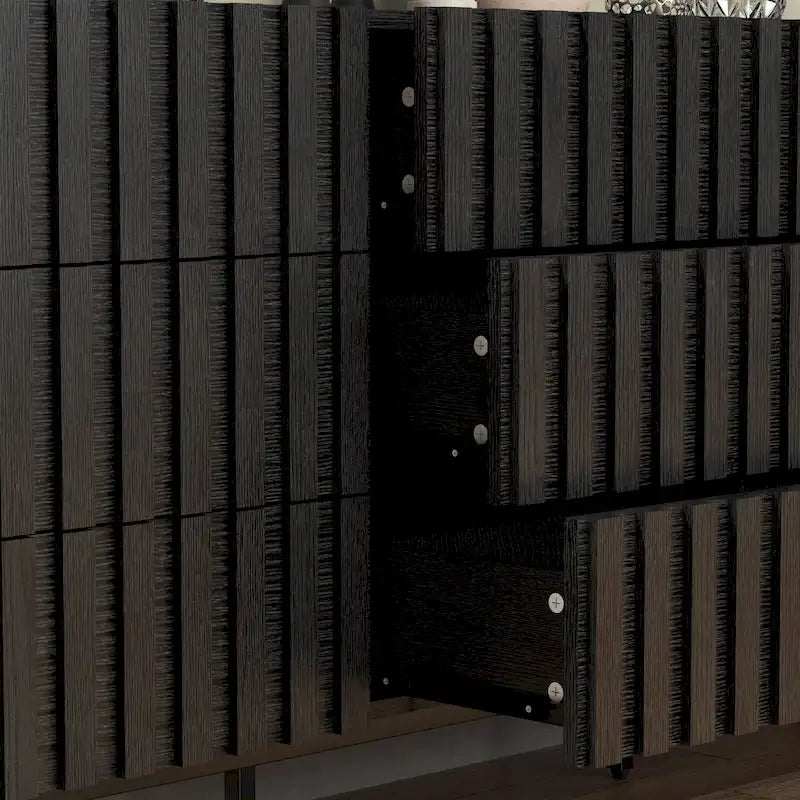 Gabinete Organizador de Dormitorio con Cajones - Cómoda de Almacenamiento de 9 Cajones