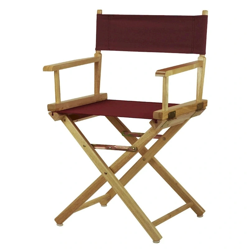 Silla de director Natural Frame de 18 pulgadas
