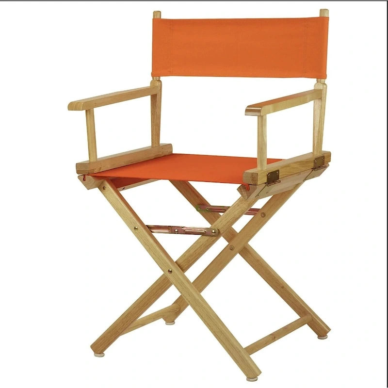 Silla de director Natural Frame de 18 pulgadas