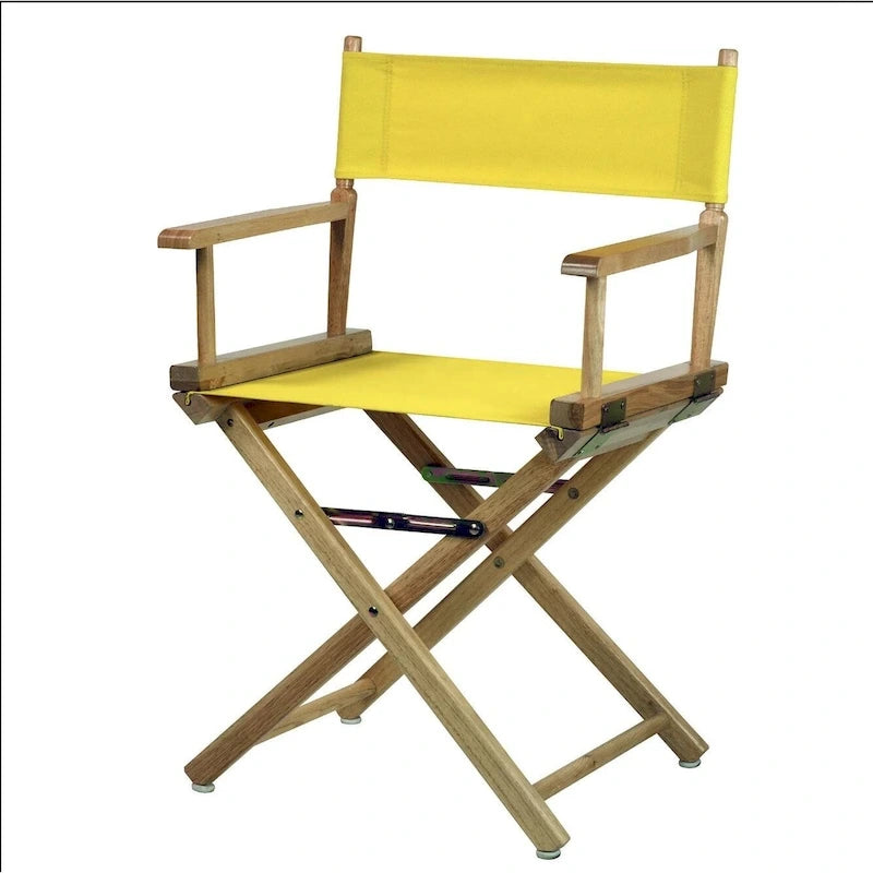 Silla de director Natural Frame de 18 pulgadas