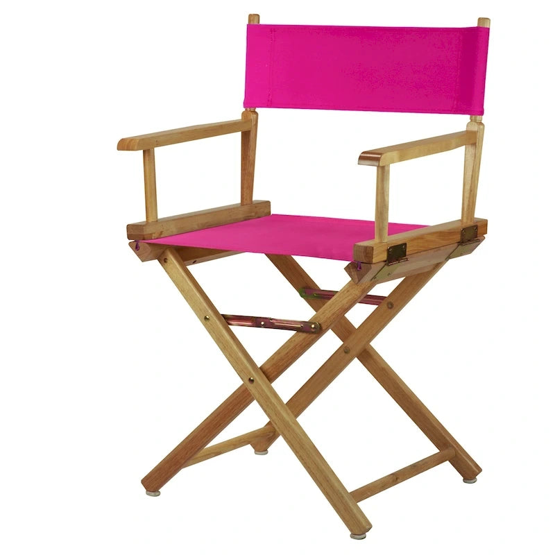 Silla de director Natural Frame de 18 pulgadas