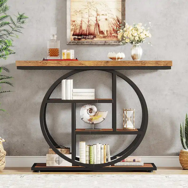 Mesa de centro elevable con almacenamiento