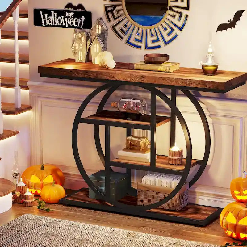 Mesa de centro elevable con almacenamiento