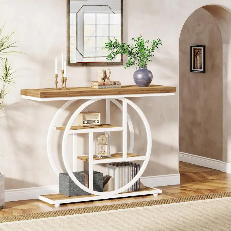 Mesa de centro elevable con almacenamiento