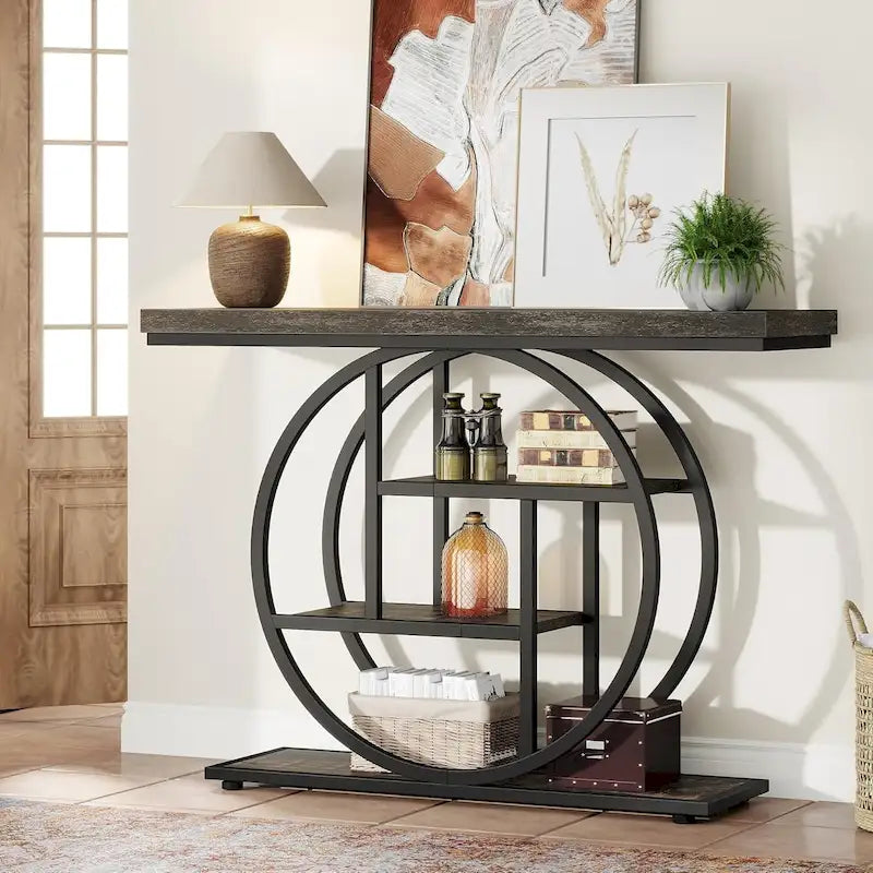 Mesa de centro elevable con almacenamiento