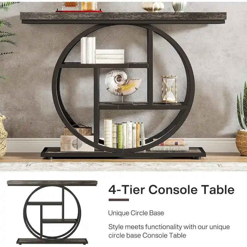 Mesa de centro elevable con almacenamiento