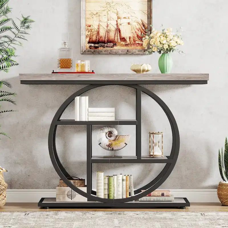 Mesa de centro elevable con almacenamiento