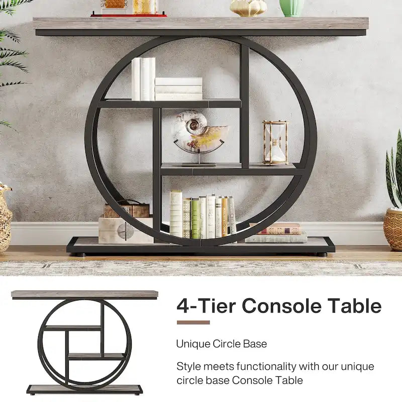 Mesa de centro elevable con almacenamiento