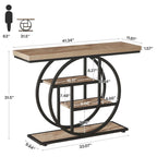 Mesa de centro elevable con almacenamiento