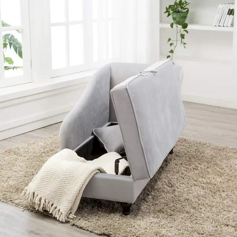 Chaise longue tapizada para interiores, sillón reclinable para sala de estar o dormitorio
