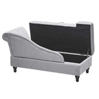 Chaise longue tapizada para interiores, sillón reclinable para sala de estar o dormitorio