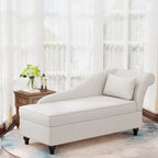 Chaise longue tapizada para interiores, sillón reclinable para sala de estar o dormitorio