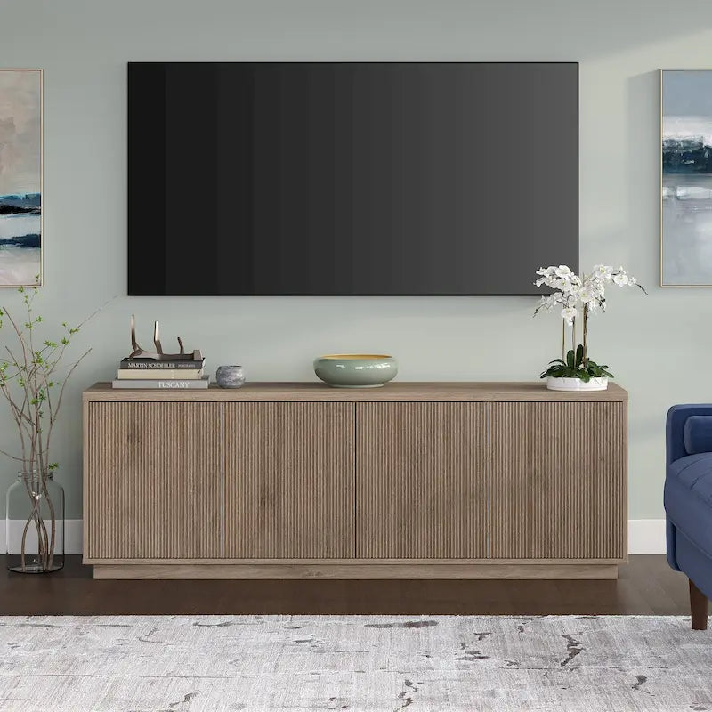Mueble rectangular para televisores de hasta 75 pulgadas
