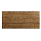 Mesa de comedor rústica de pino macizo Sail