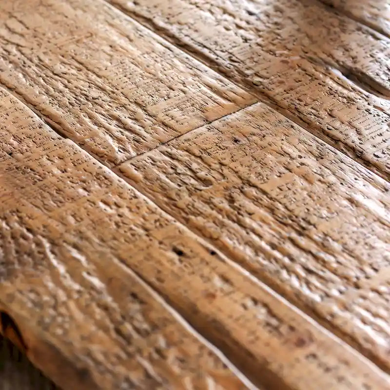 Mesa de comedor rústica de pino macizo Sail